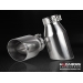 FIAT 500 Custom Stainless Steel Exhaust Tips by MADNESS (2) - Stainless Steel -  2.75" ID